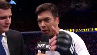 UFC 224 Lyoto Machida Octagon Interview [upl. by Saffren]