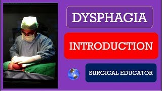 DYSPHAGIA INTRODUCTION [upl. by Keating]