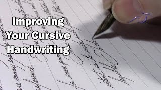 Improving Your Cursive Handwriting [upl. by Hedvig762]