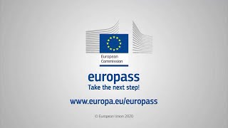 Quick Europass tutorial create your CVs [upl. by Ihcur]