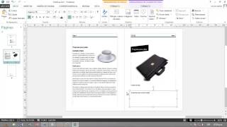 Como hacer un diptico con Publisher 2013 [upl. by Llered155]