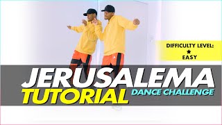 Jerusalema Dance Tutorial  Step by step [upl. by Atiuqa396]