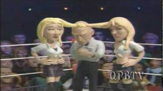 Celebrity DeathMatch  Britney Spears VS Christina Aguilera [upl. by Akeenahs]