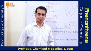 Phenanthrene Organic Chemistry Synthesis Chemical Reactions and Uses  Polynuclear Hydrocarbons [upl. by Maris]