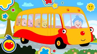 Las Ruedas del Bus 🚍 Canciones Infantiles ♫ Plim Plim [upl. by Eciram]