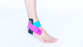 TRUETAPE® Ankle Stability  Kinesiology Tape Instruction [upl. by Kubis]