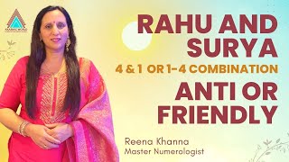 4 amp 1 or 14 combination Anti or friendly  Numerologist Reena Khanna [upl. by Aziar772]