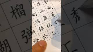 【神業】まるでフォントのような美文字を書く中国の少女 [upl. by Imhsar]