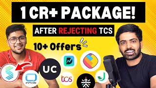 From Tier3 College to 1 Crore Package amp 10 Offers 🔥 Confidence Booster Podcast [upl. by Brendon]