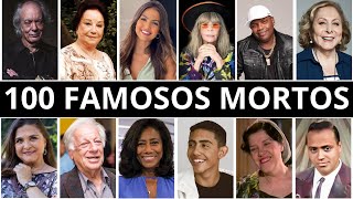 FAMOSOS E ATORES QUE MORRERAM NOS ÚLTIMOS 12 MESES [upl. by Marela]