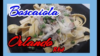 BOSCAIOLA Original Recipe Italian Pasta Dish [upl. by Adnoval]