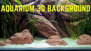 How to Make a Cheap 3D Aquarium Background [upl. by Gow536]