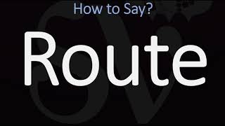 How to Pronounce Route CORRECTLY  ROWT or ROOT [upl. by Ainwat]