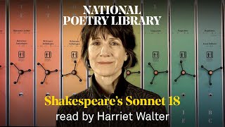 Shakespeares Sonnet 18 quotShall I compare thee to a summers dayquot  Read by Harriet Walter [upl. by Esil]