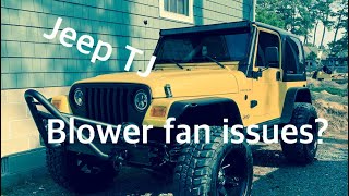 Jeep TJ blower fan issues Here’s how to fix it [upl. by Aramoix]