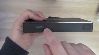 Himedia H8 Android TV Box Powered by Rockchip RK3368  Unboxing [upl. by Burack]