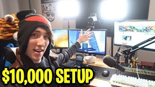 KreekCrafts 10000 ROBLOX JAILBREAK SETUP Best Streaming amp Gaming Setup 2019 [upl. by Ailen]