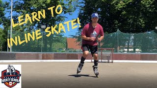 Learn to Inline Skate Beginners Tutorial [upl. by Wayland]