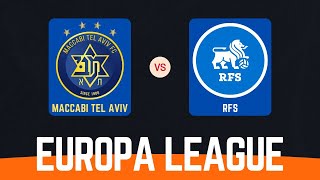 Maccabi Tel Aviv  RFS  Europa League 12122024 [upl. by Toni845]