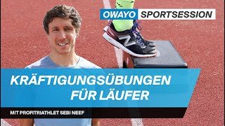 Krafttraining für Läufer 3 effektive Übungen für den Muskelaufbau  owayo [upl. by Ainosal]