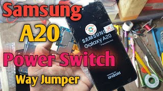 Samsung Galaxy A20 Power Switch Problem Solved [upl. by Saffian]