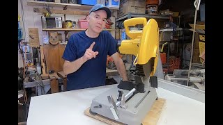 DeWalt Metal Cutting Chop Saw  Basic Review [upl. by Euseibbob]