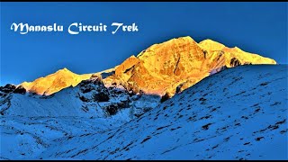 Nepál  Manaslu circuit trek [upl. by Orodisi]