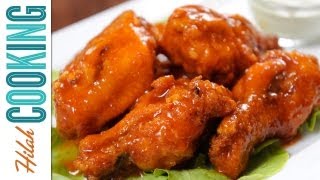 How To Make Buffalo Wings  Extra Hot Wings Recipe  Hilah Cooking [upl. by Aihsad]