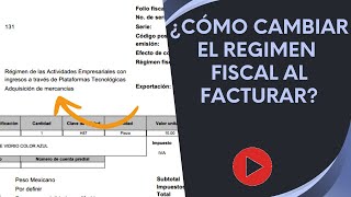 Cambiar Régimen Fiscal en CFDI VERSION 40  Configuración CFDI SAT 2023 [upl. by Eelinej]