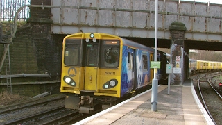 Half an Hour at 216  Birkenhead North Station 1022017  Class 507 508 terminus [upl. by Aimak]