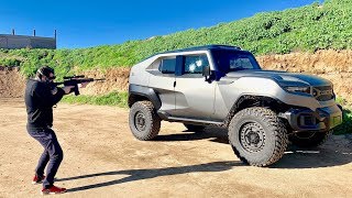 IS THE 300000 REZVANI TANK ACTUALLY BULLET PROOF [upl. by Lunn656]