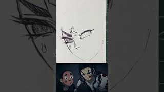 Drawing Haganezuka Face Reveal  DEMON SLAYER S3 Eps 7 [upl. by Virnelli459]