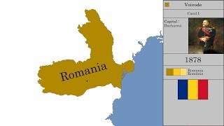 The History of Romania  Every Year [upl. by Noiemad284]