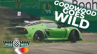 11 wildest Goodwood SpeedWeek moments 2020 [upl. by Enyleuqcaj]