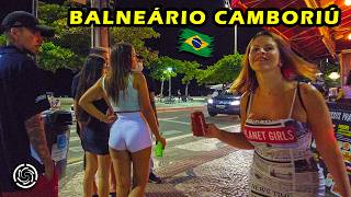 🇧🇷 Balneário Camboriú Brazil Nightlife 【 4K UHD 】 [upl. by Areem]