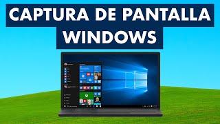 CÓMO HACER CAPTURA DE PANTALLA EN PC Y LAPTOP WINDOWS 📸 [upl. by Tsai]