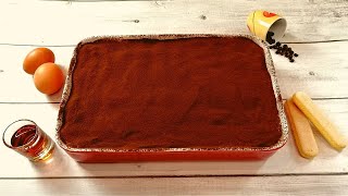 TIRAMISU  la ricetta perfetta per un tiramisù classico [upl. by Zitella]