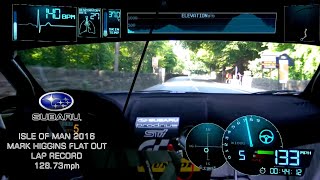 Mark Higgins Full Record Breaking POV TT Lap [upl. by Ilojne800]