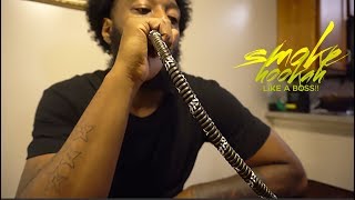 how to smoke hookah like a boss  For beginners [upl. by Moht323]