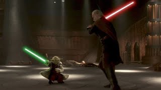 Yoda vs Dooku [upl. by Leunam712]