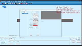 ZH USB LED Display Controller card software Setting Video [upl. by Eatnahs519]