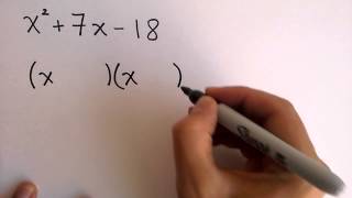 Factoring Quadratic Expressions Pt 1 [upl. by Fayina]