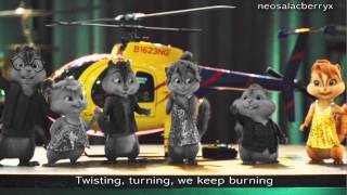 The Chipmunks amp the Chipettes Shake Your Groove Thing Lyrics [upl. by Etra660]