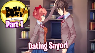 Sayori RoutePart 1DDLC Encore MOD [upl. by Meador227]