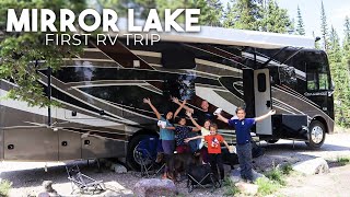 Our FIRST RV Trip [upl. by Eimarrej]