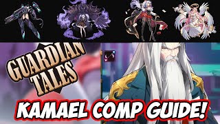 Guardian Tales Kamael Team Comp Guide [upl. by Nereids676]