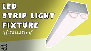 How to Install an LED Strip Light  Workshop amp Garage Lighting Upgrade [upl. by Initsed]