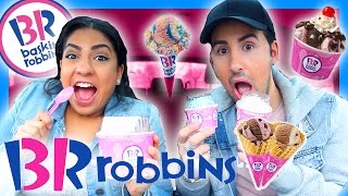 TASTING BASKIN ROBBINS [upl. by Ainedrag]