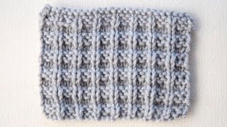 How to Knit the Waffle Stitch [upl. by Renie]