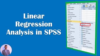 Linear regression analysis in SPSS Amharic tutorial part 7 [upl. by Kerk200]